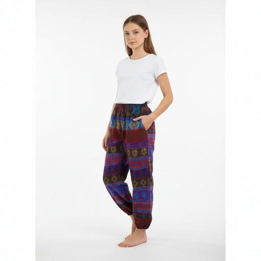 Vegan Wool Tribal Pant