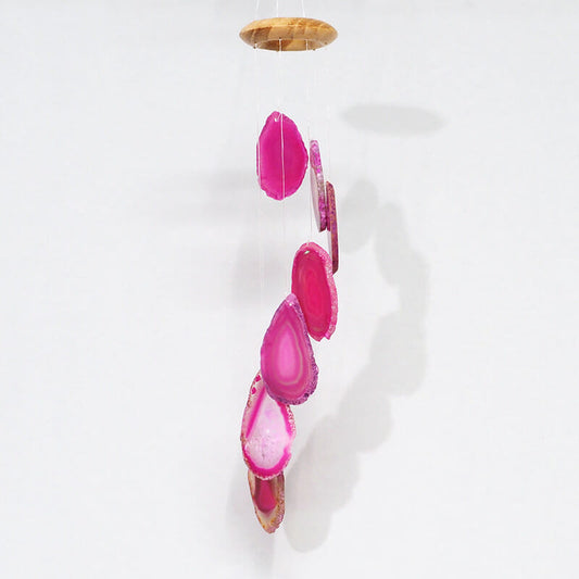 Agate Wind Chime – Pink