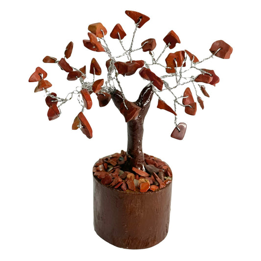 Red Jasper Fairy Crystal Tree