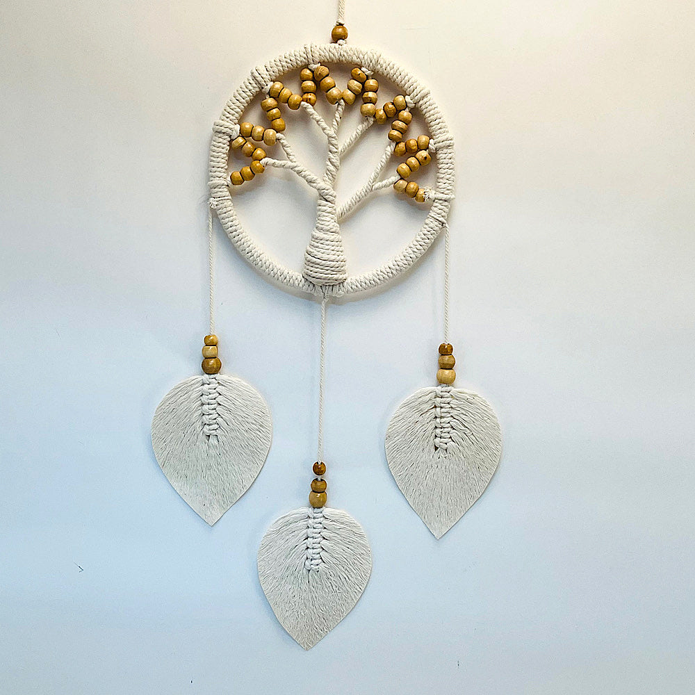 DreamCatcher Tree Of Life Leaf Macrame