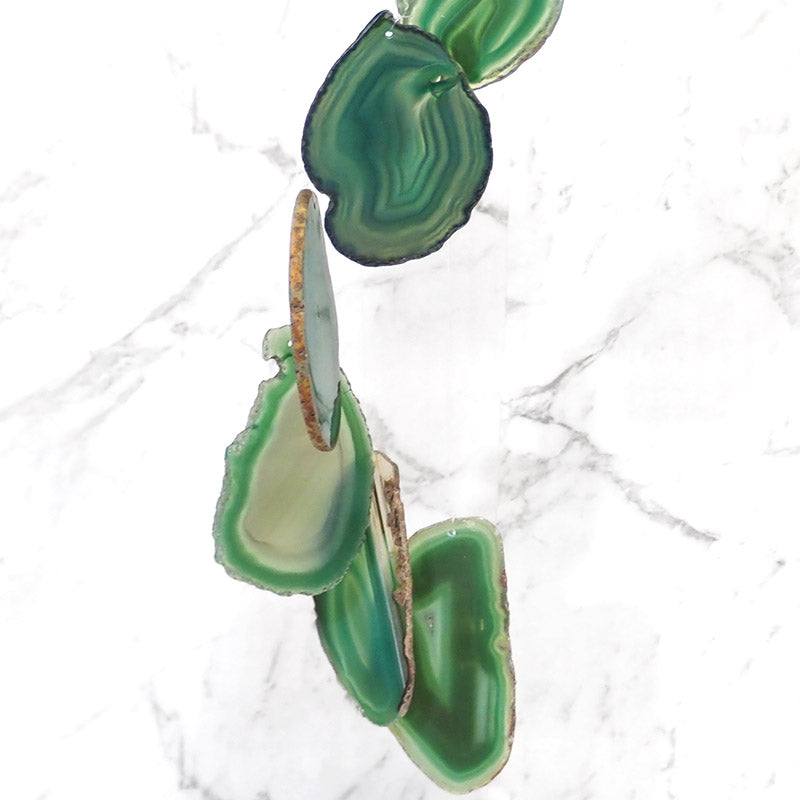 Agate Wind Chime – Green
