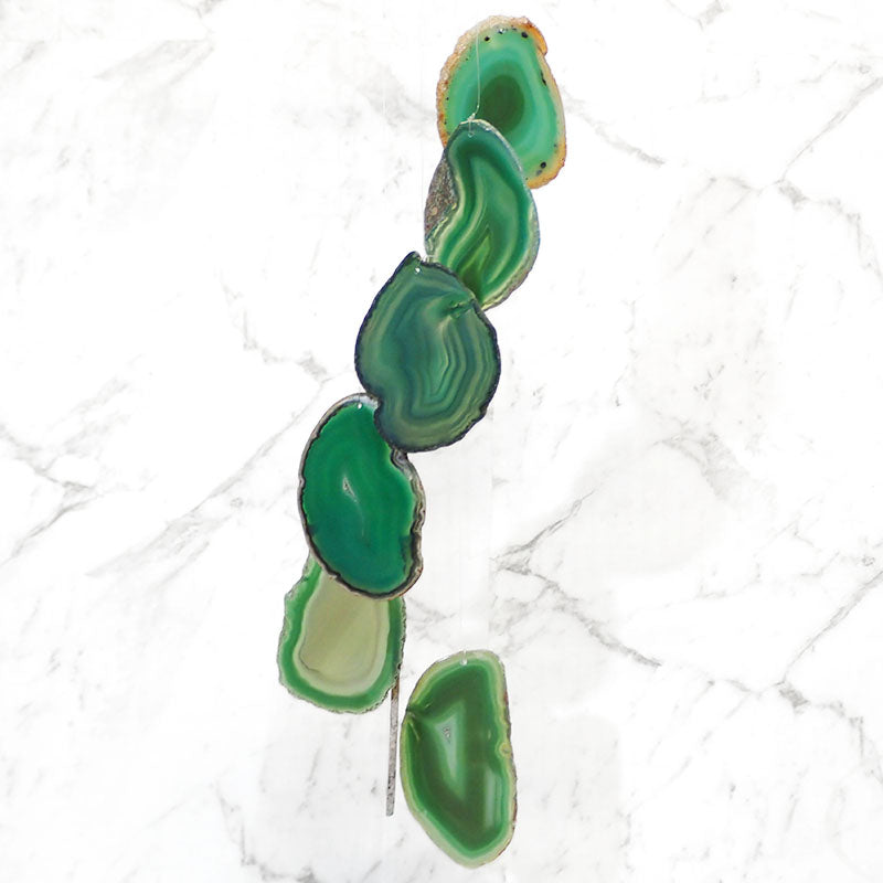Agate Wind Chime – Green