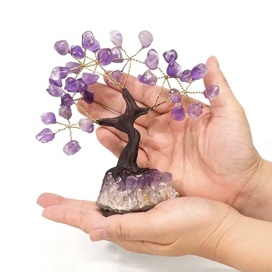 AMETHYST Bonsai Crystal Tree 10