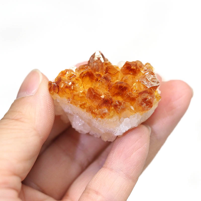 Citrine Druze Geode