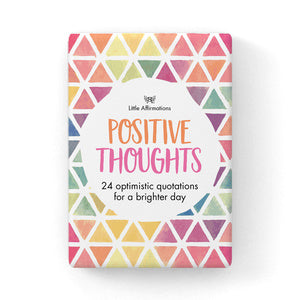 Positive Thoughts Cards- Affirmation Cards
