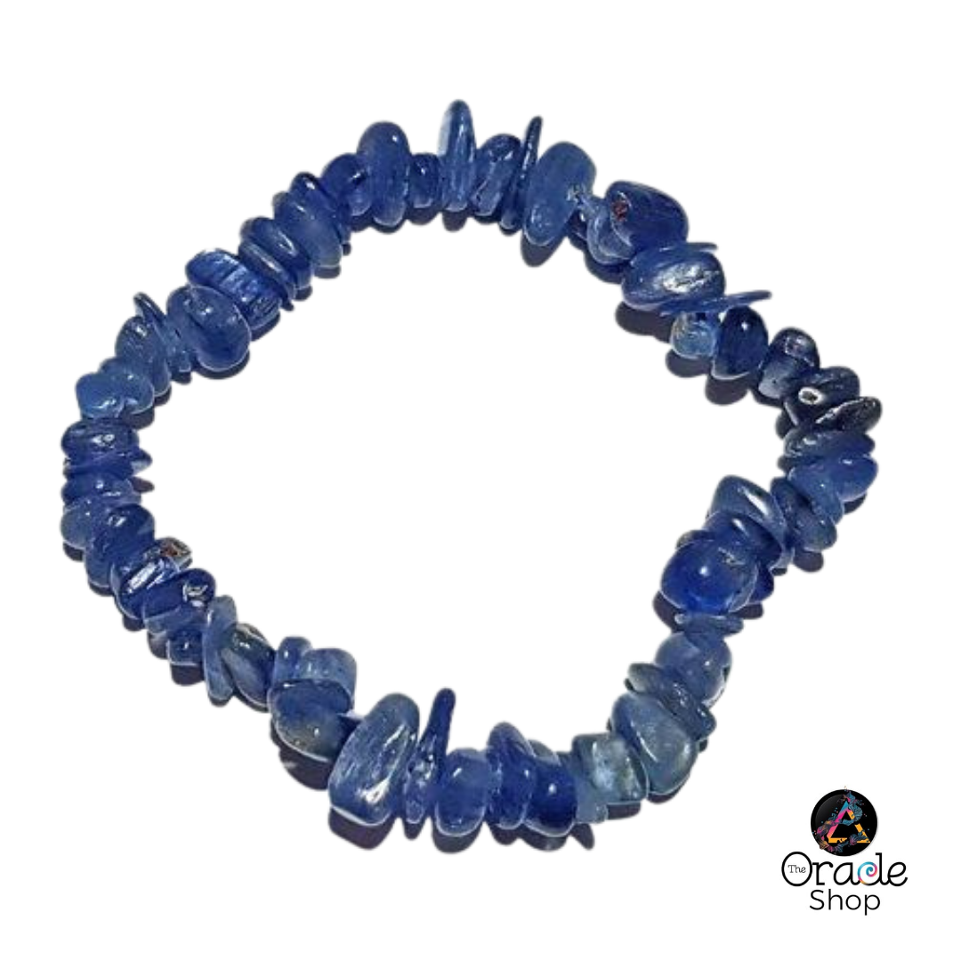 Kyanite Crystal Chip Bracelets