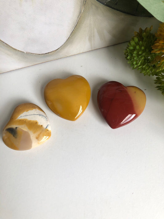 Mookaite Hearts