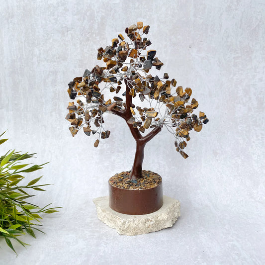 Tiger Eye Tree - Large Brown