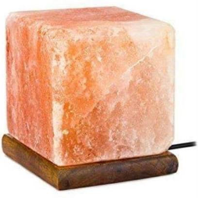 Himalayan Salt Lamp - Cube -