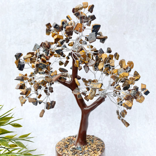 Tiger Eye Tree - Large Brown