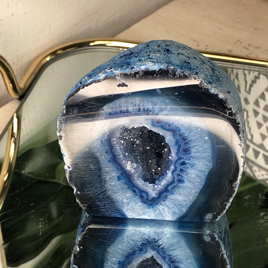 Agate Base Cut Halves