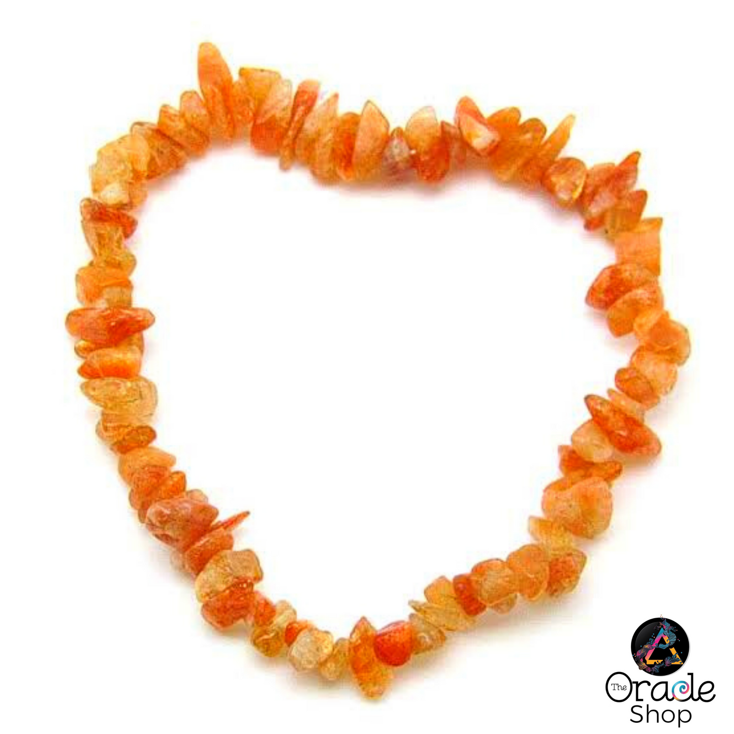 Sunstone Crystal Chip Bracelets