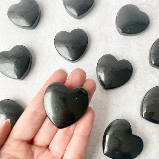 Shungite Hearts