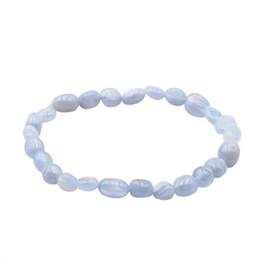 Blue Chalcedony Nugget Bracelet