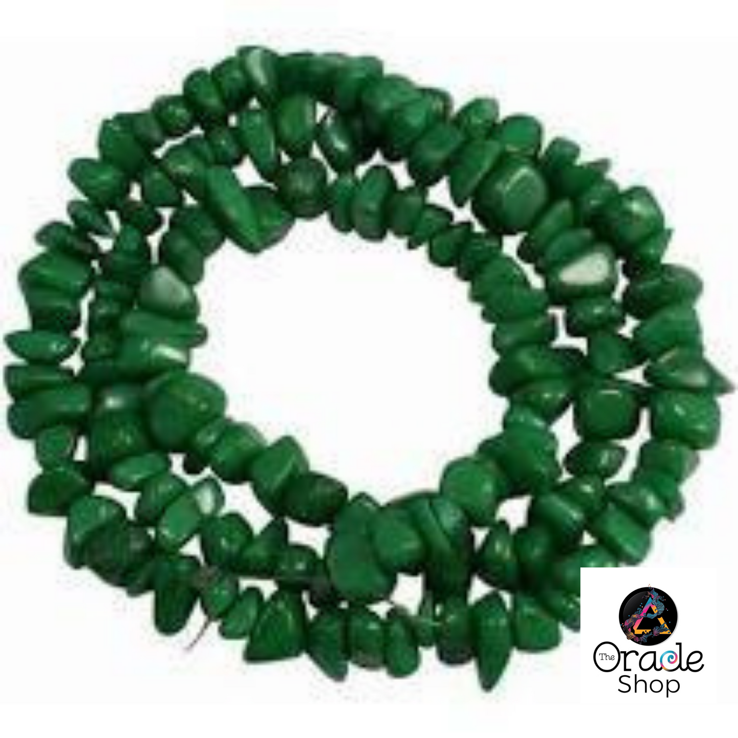African Jade Crystal Chip Bracelets