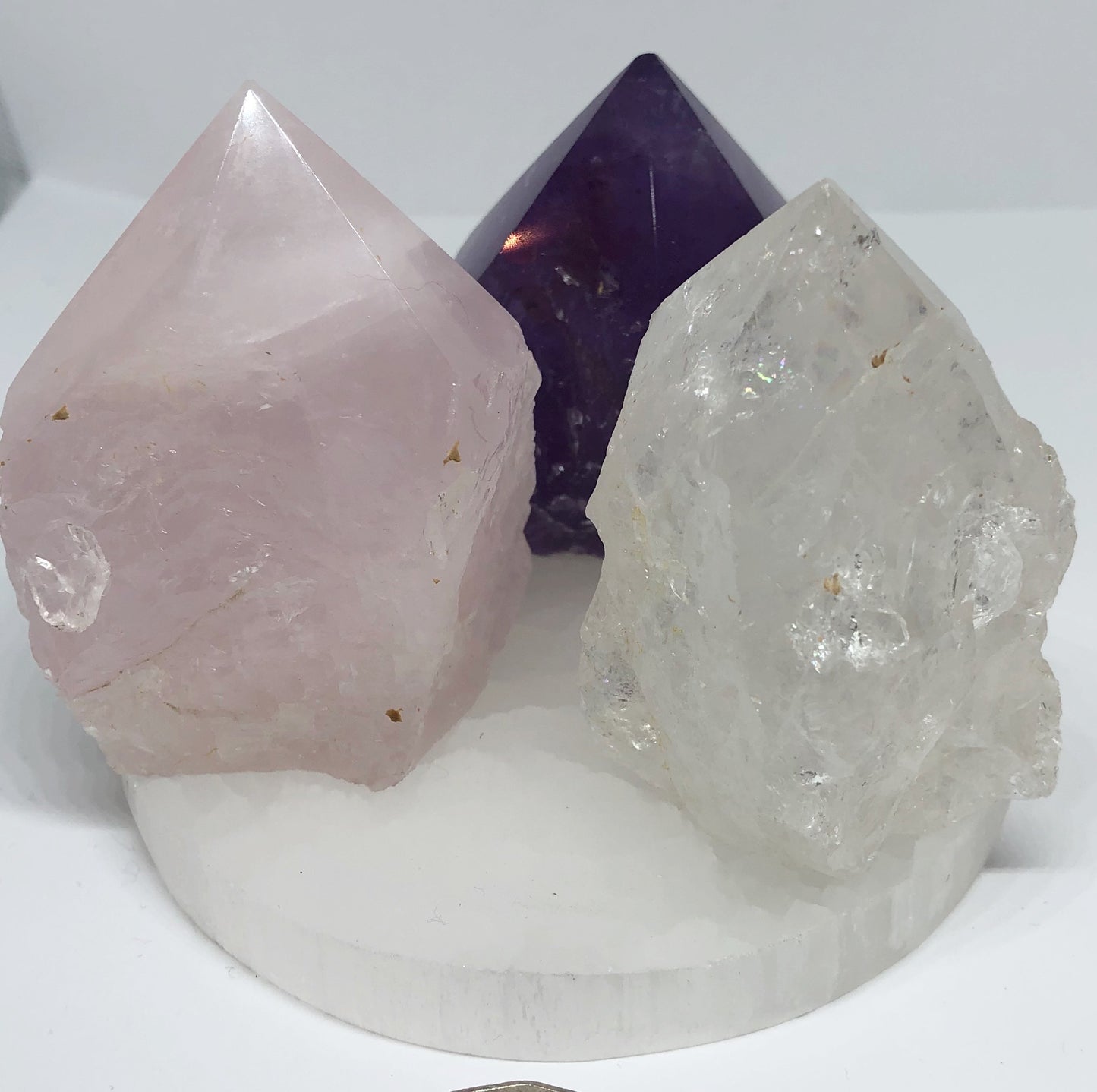 Clear Quartz Polished Top Generator