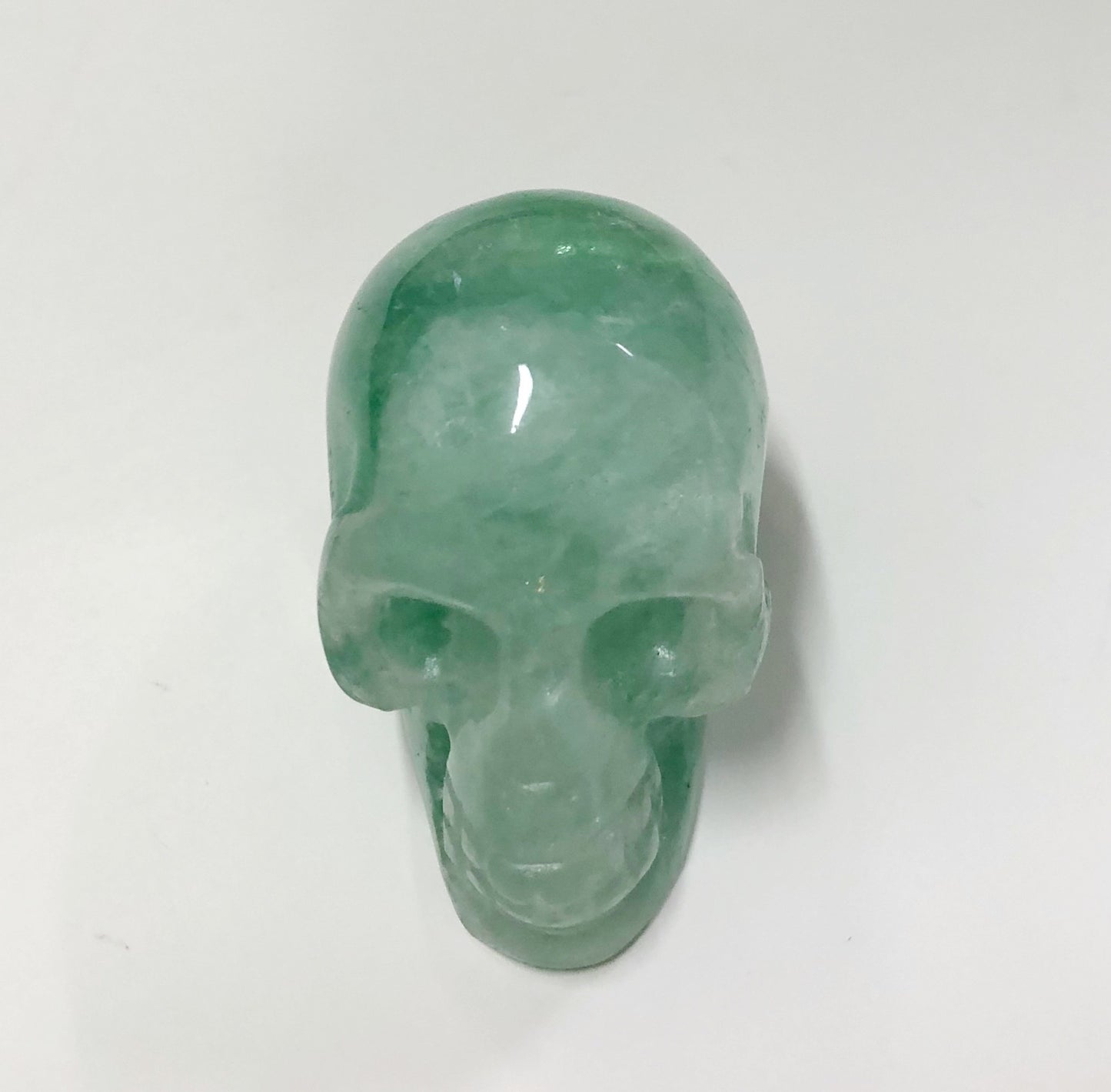 Crystal Skull in Fluorite