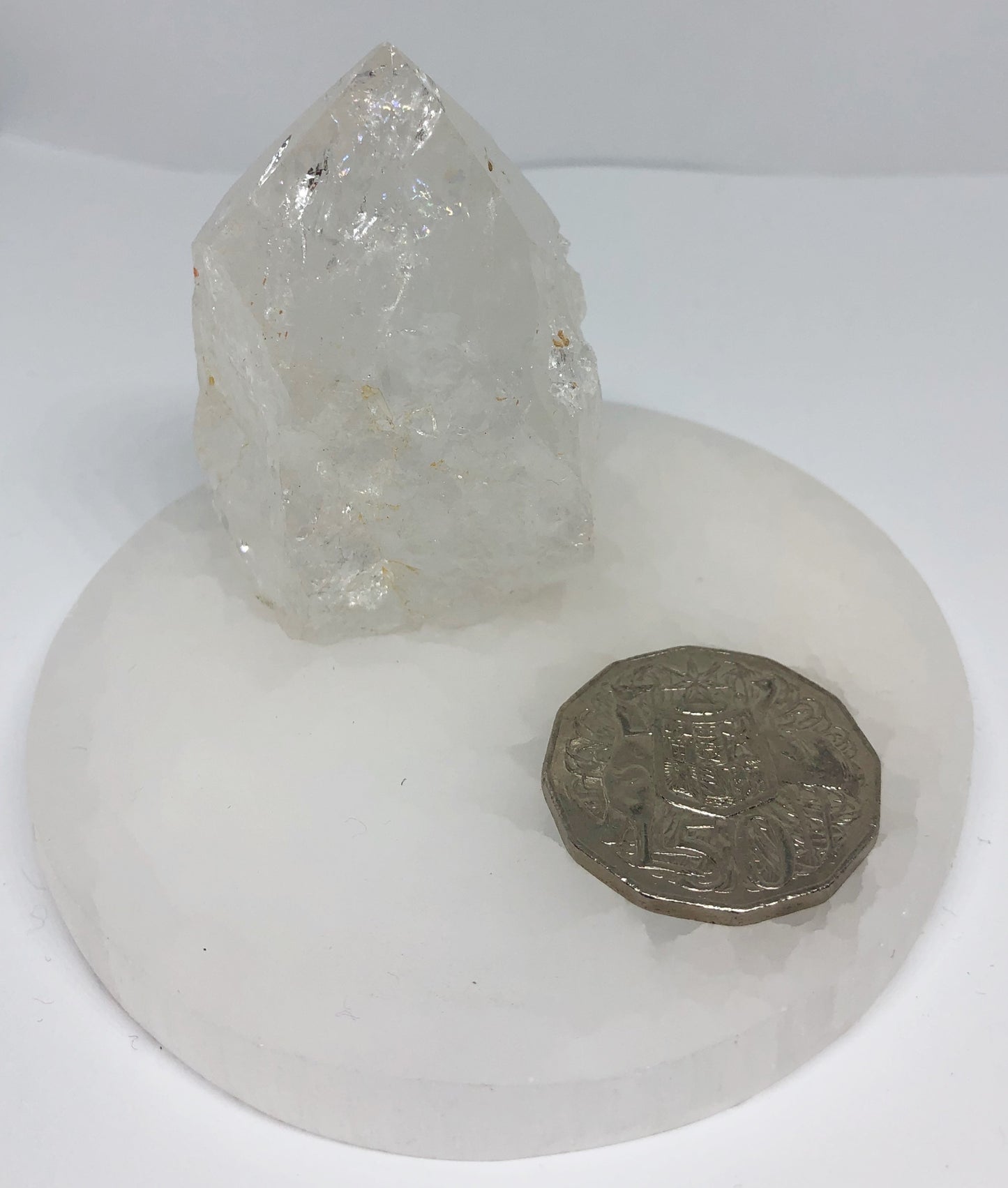 Clear Quartz Polished Top Generator