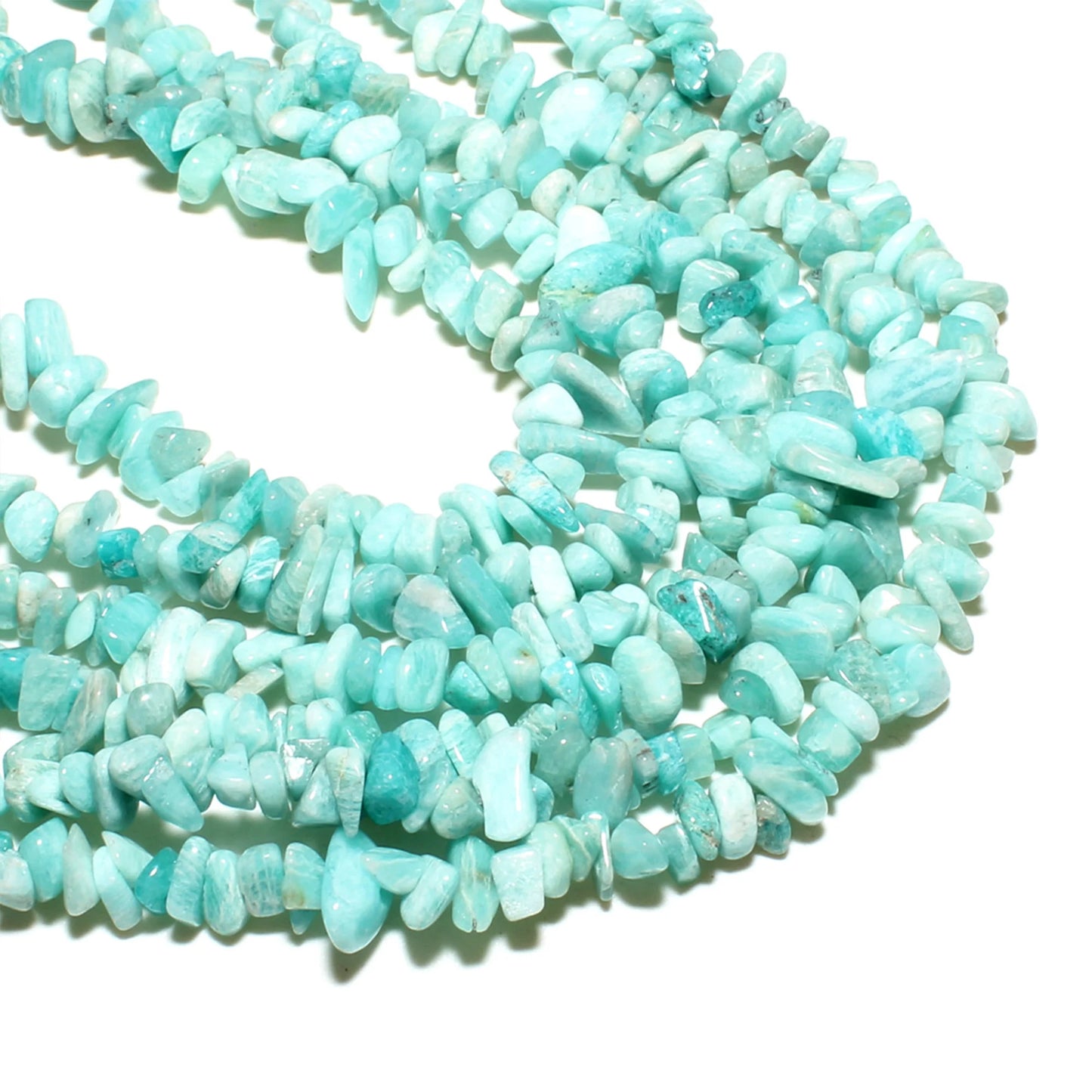 Amazonite Chip Necklaces