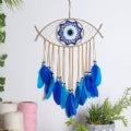 DREAMCATCHER EVIL EYE CREAM BLUE