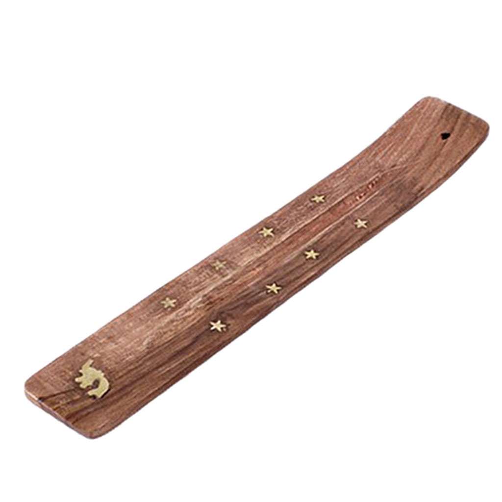 Wooden Incense Ski Holder