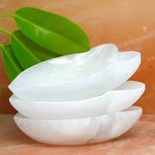 Selenite Fish Bowl 10cm