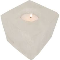 Selenite Cube Candle Holders