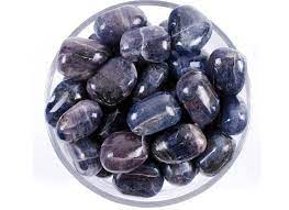 Iolite Tumbled Crystals ~ Spiritual Insights & Boosts Psychic Ability