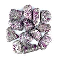 Ruby in Matrix Tumble ~ Shine Energy & Supports Self Esteem