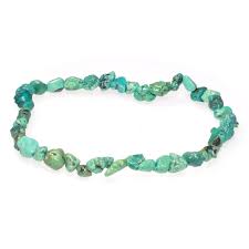Turquoise Crystal Chip Bracelet