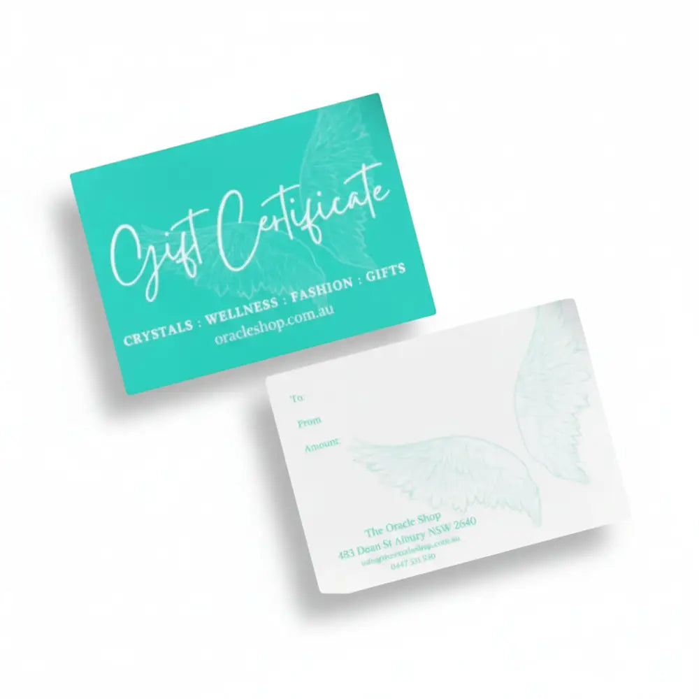 GIFT CERTIFICATES – The Oracle Shop