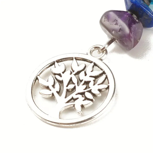 Chakra Tree Of Life Keyring