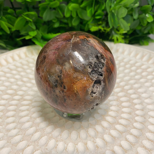 Petrified Wood Sphere 001