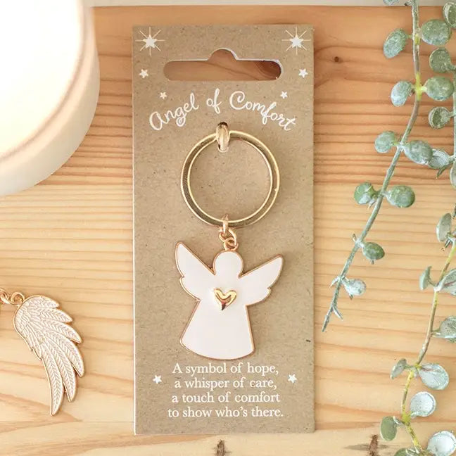 Angel Of Comfort Keyring