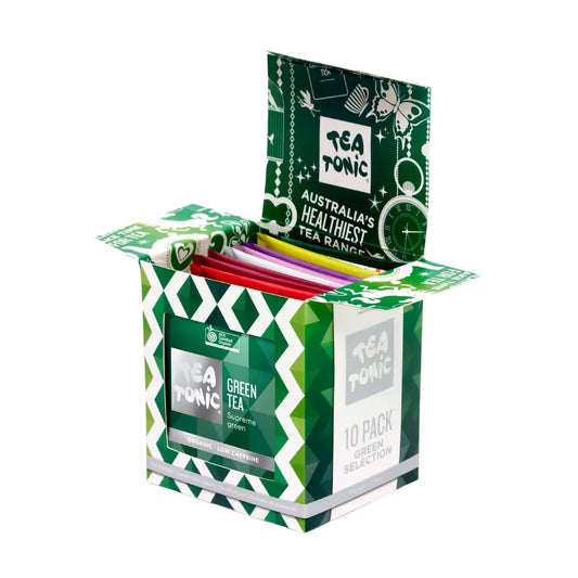 10 Pack Green Selection Box