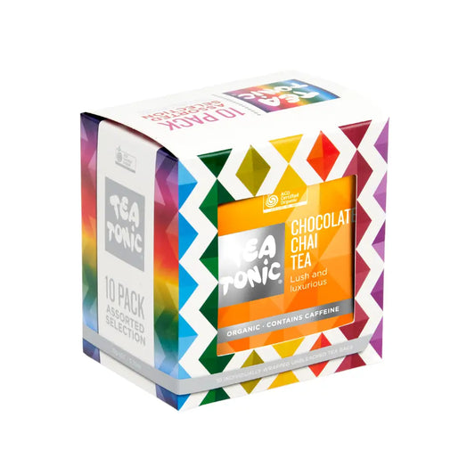 10 Teabag Box - Colourful