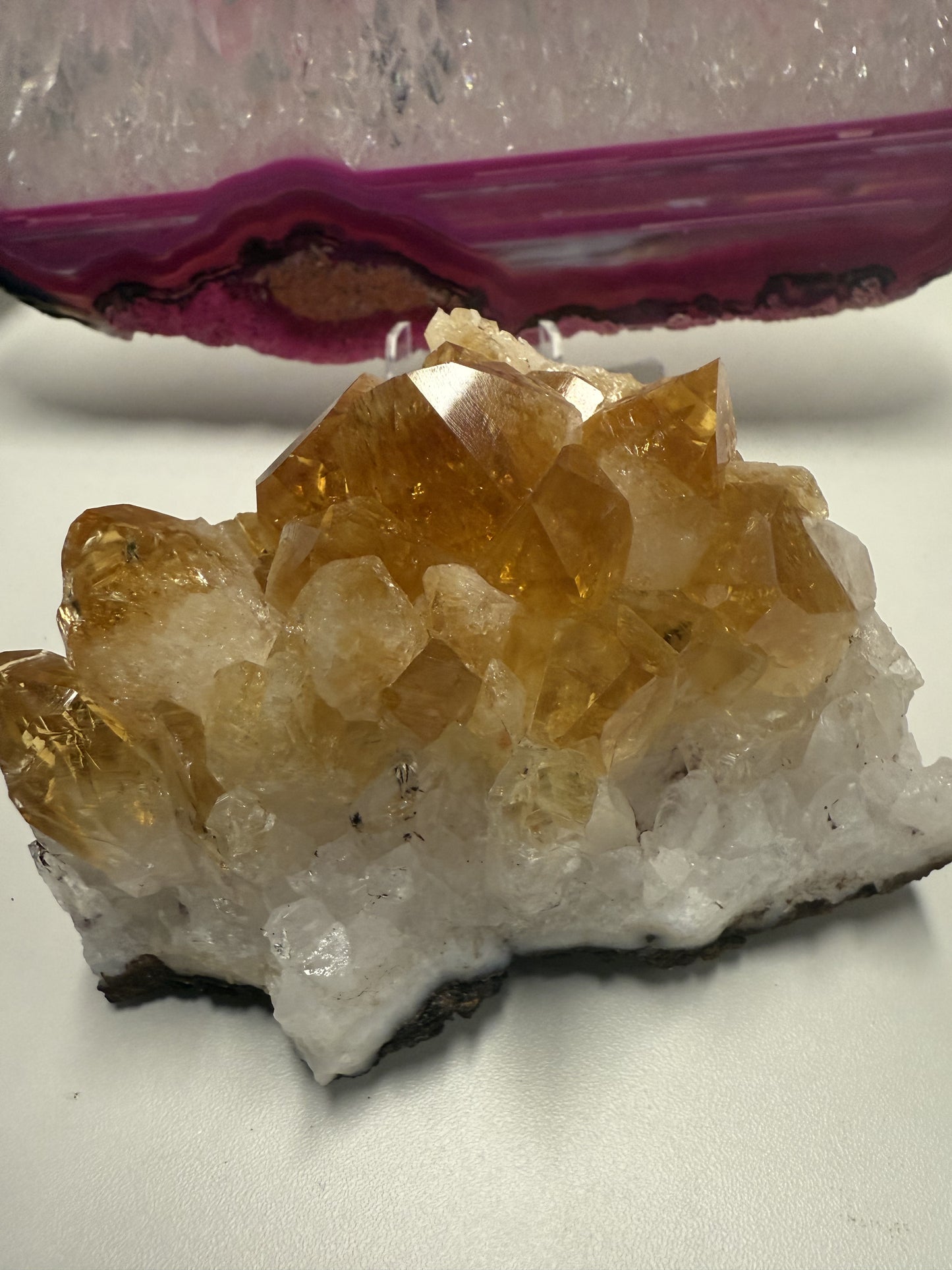 Citrine Geode 092