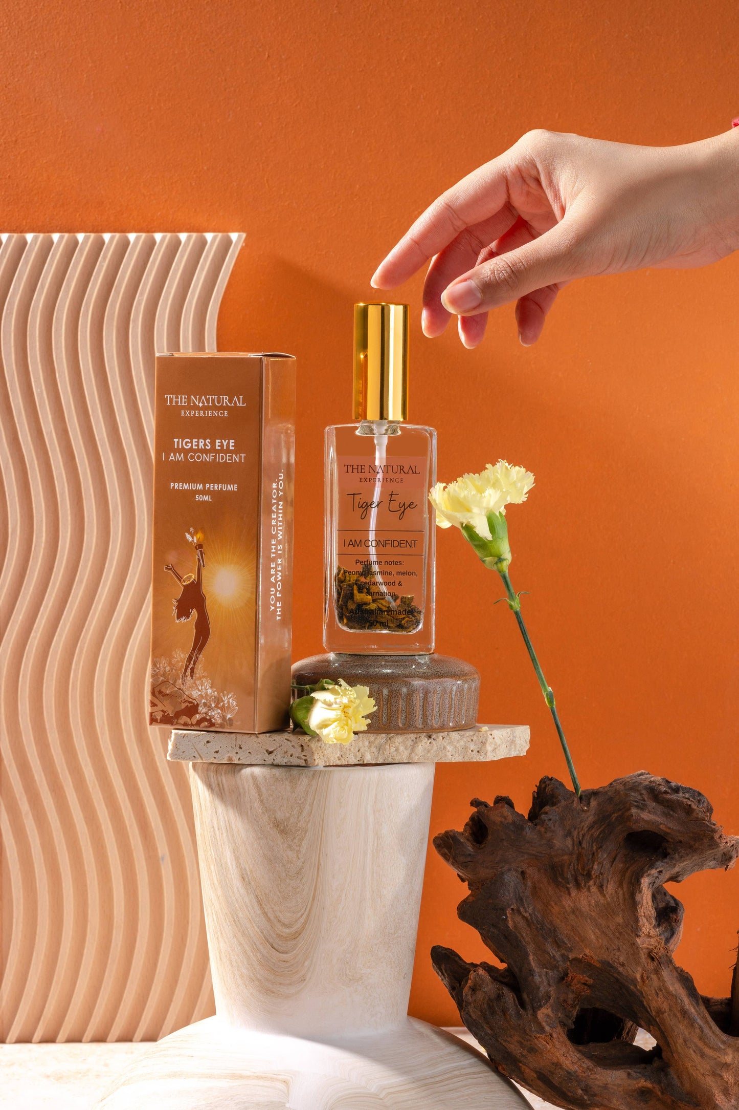 Tigers’ Eye – I am Confident – Perfume for Confidence and Success: 30mL