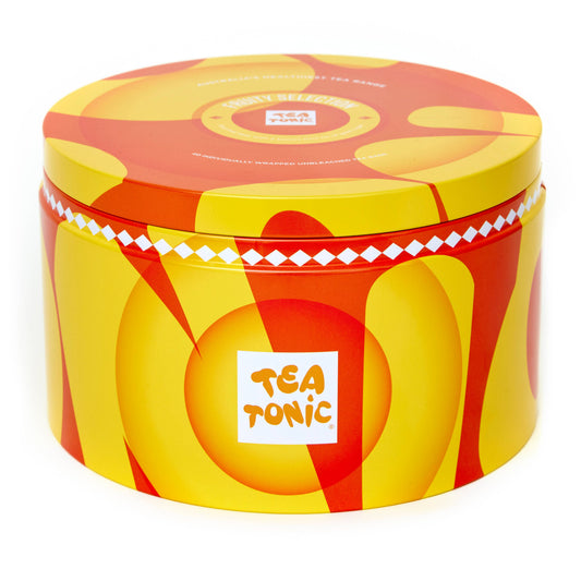 Fruity Selection Round Tin - 40 Fruity Gourmet Teas + Mini T