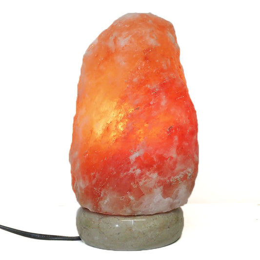 Himalayan Salt Lamp Marble Base 2-3kg