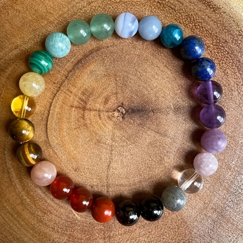 Chakra Healing Crystal Bead Bracelets