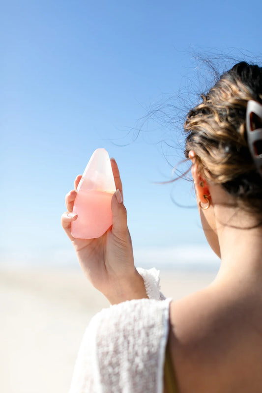 CRYSTAL SOAP - ROSE QUARTZ