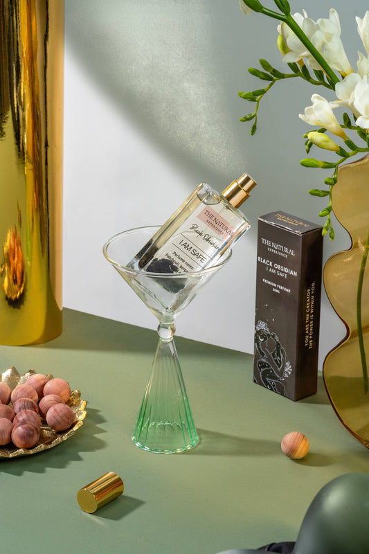 Black Obsidian – I am Safe – Perfume for Protection: 100mL