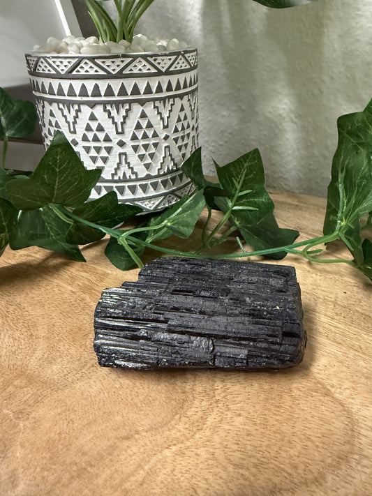 Black Tourmaline Log AAA