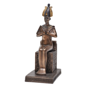 OSIRIS Brass Statue - Egyptian Underworld Lord