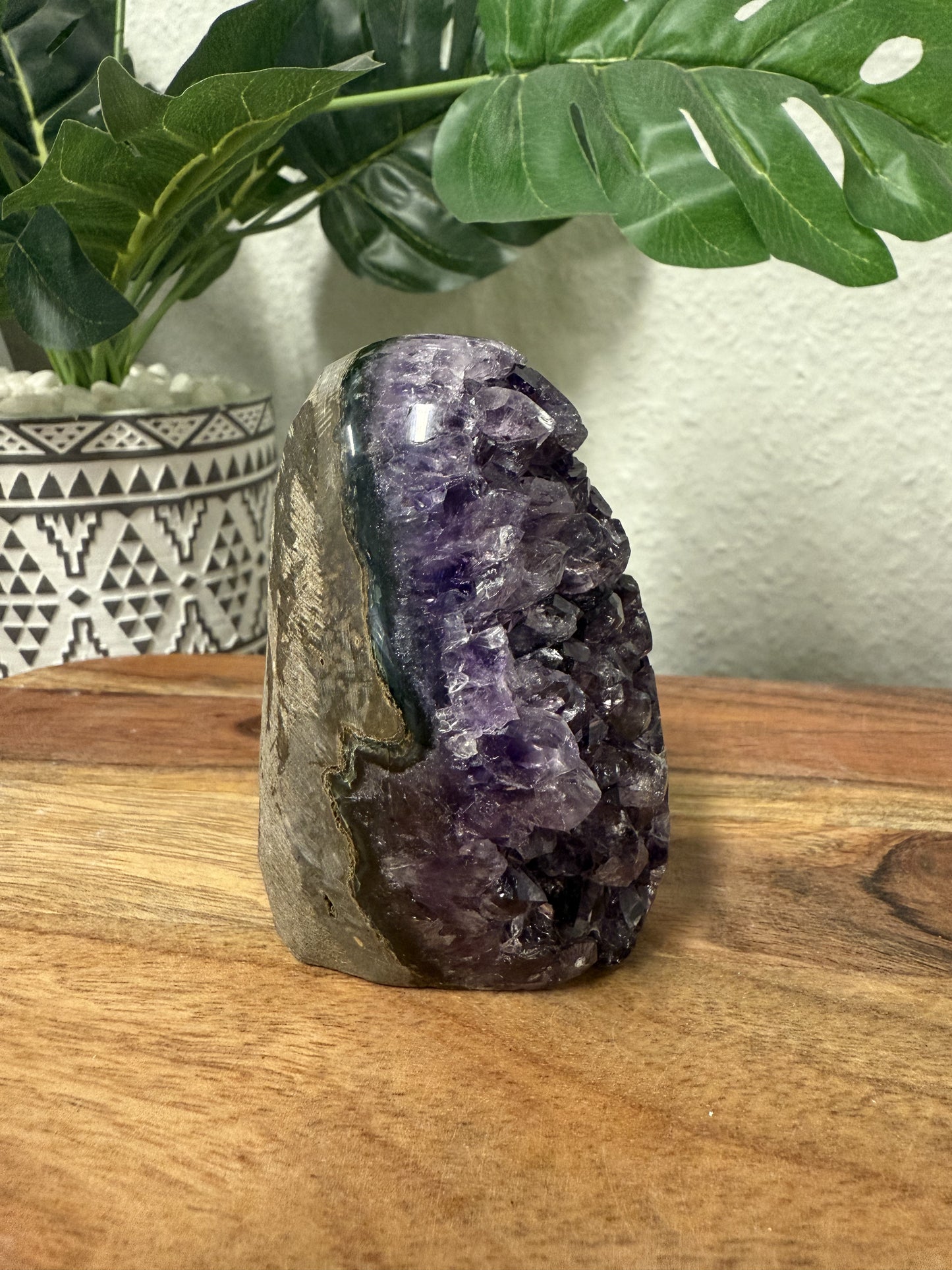 Amethyst Base Cut Geode