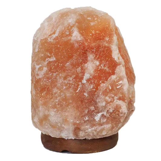 Salt Lamp Himalayan Wood Base 3-5kg
