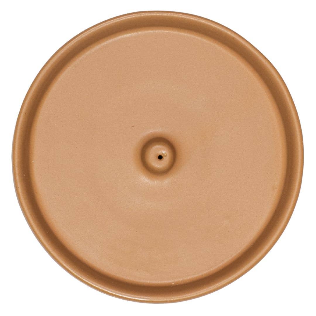 Ceramic incense holder: White