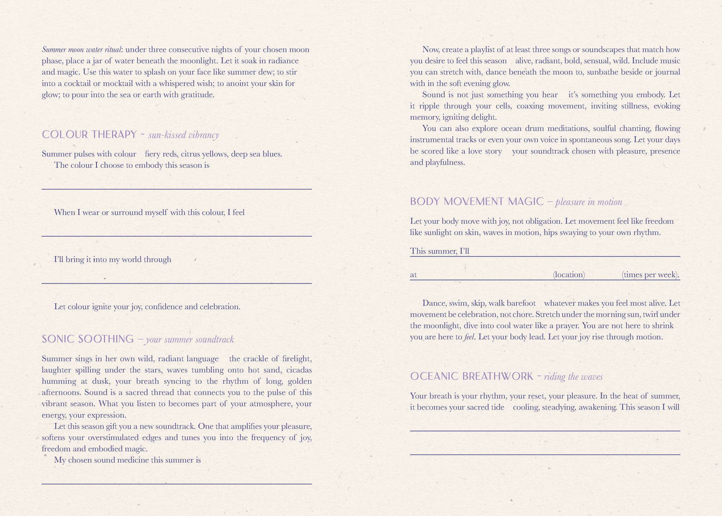 2027 Moon Goddess Diary - Southern Hemisphere