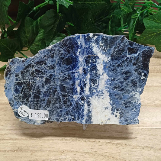 Sodalite Crystal Slab 001